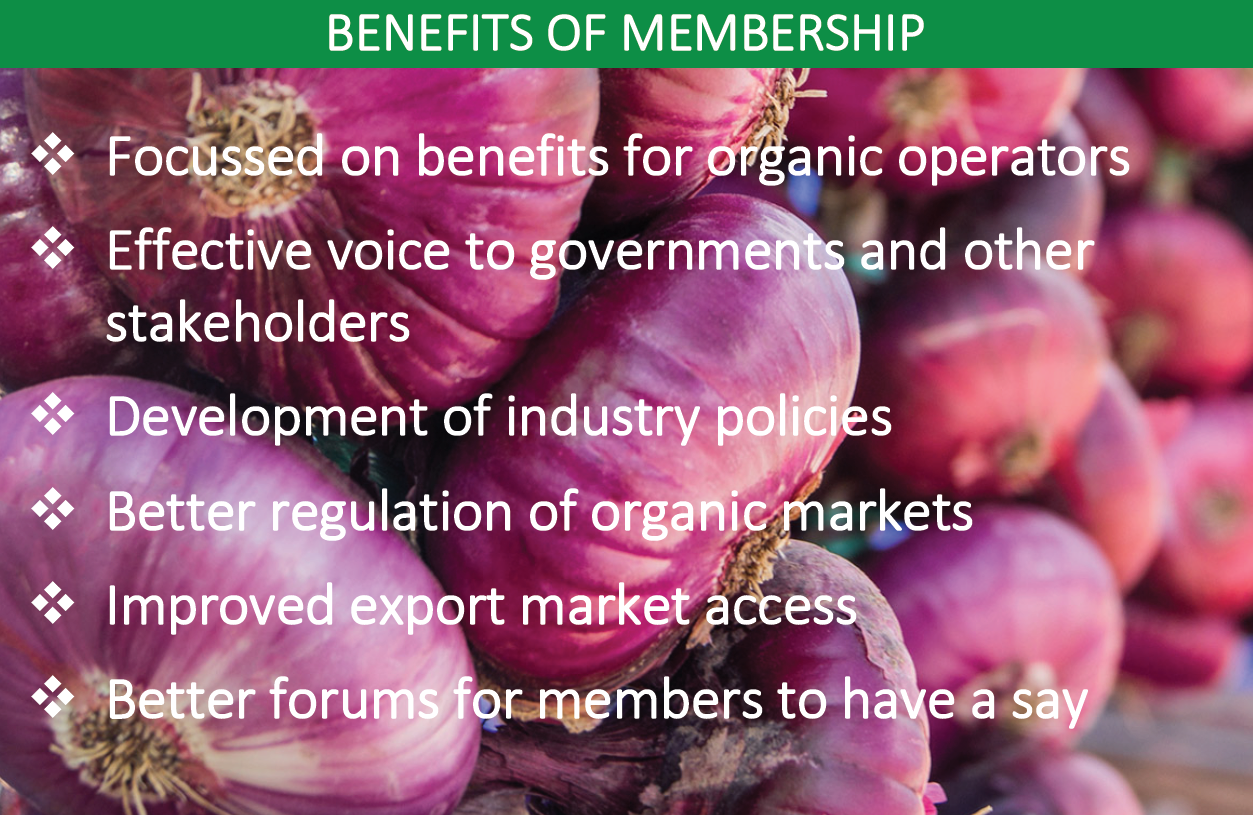 Benefits of membership