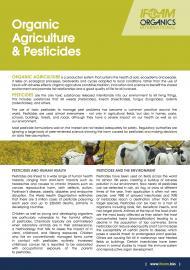 Organic agriculture & pesticides